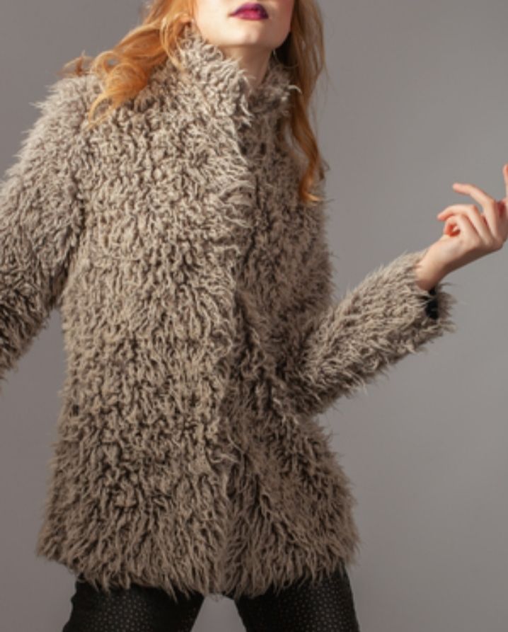 Sublime manteau ZARA en ours