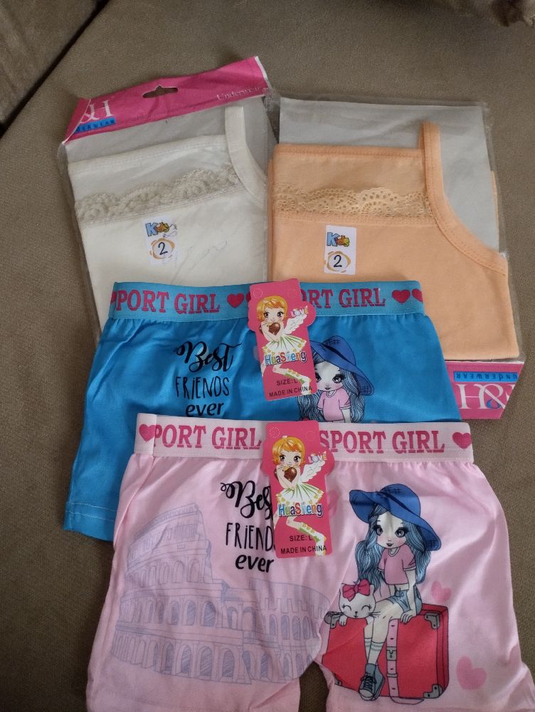 Lot sous-vêtements filles 
