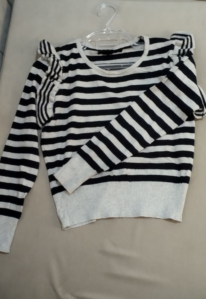 Pull  femme chic rayé 