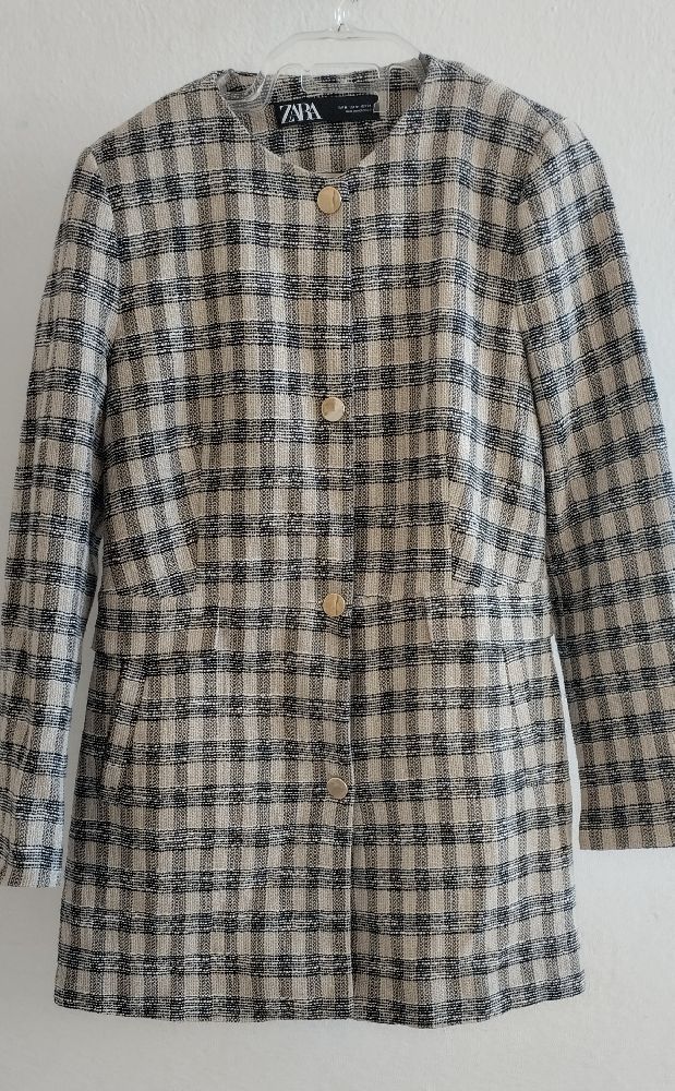 Blazer ZARA en tweed 