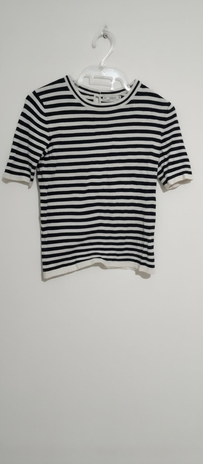 ZARA Pull marin femme