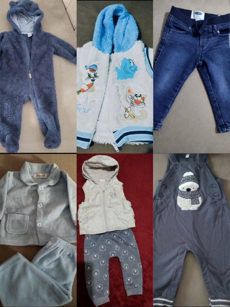 Lot vêtements bébé garçon hiver 
