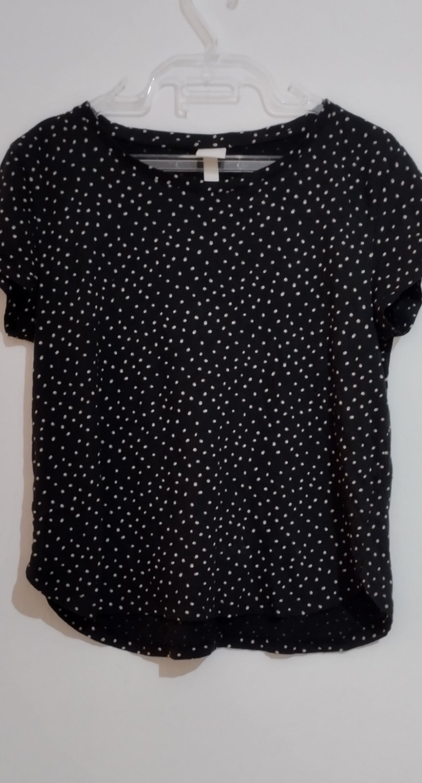 Haut H&M noir décontracté 