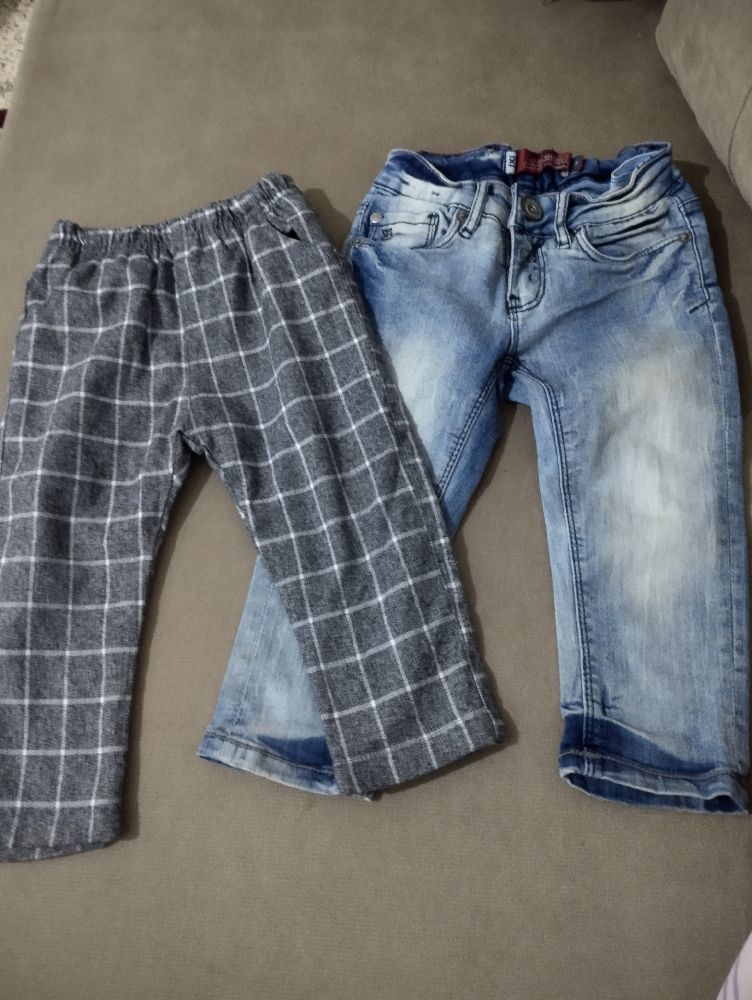 Deux pantalons garçon 