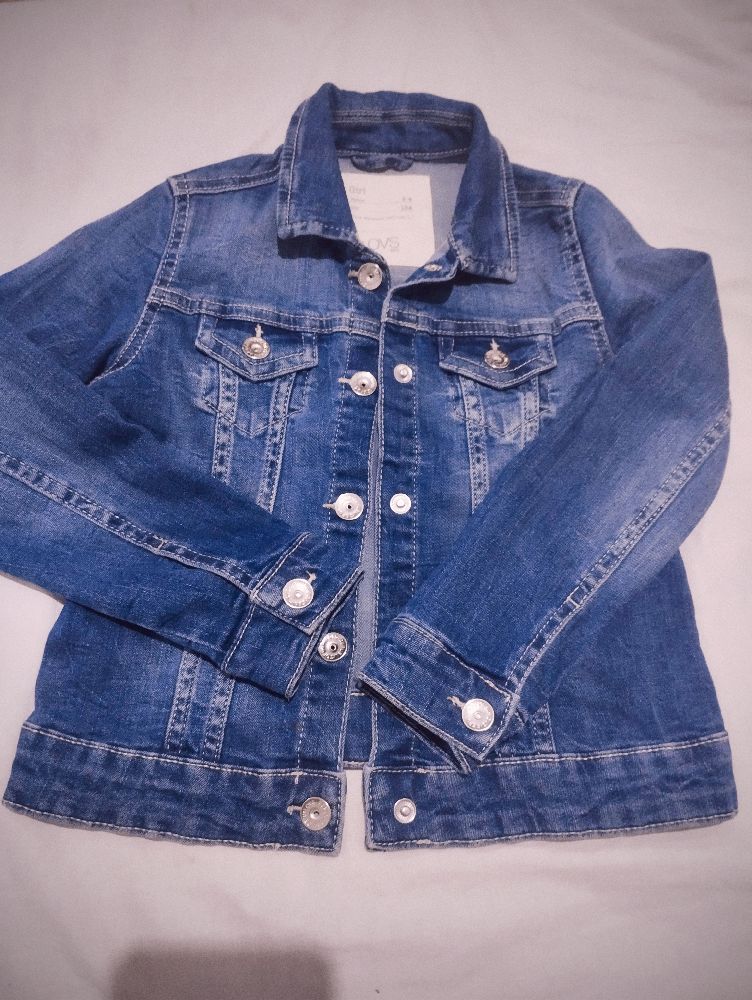 Veste jean fille 