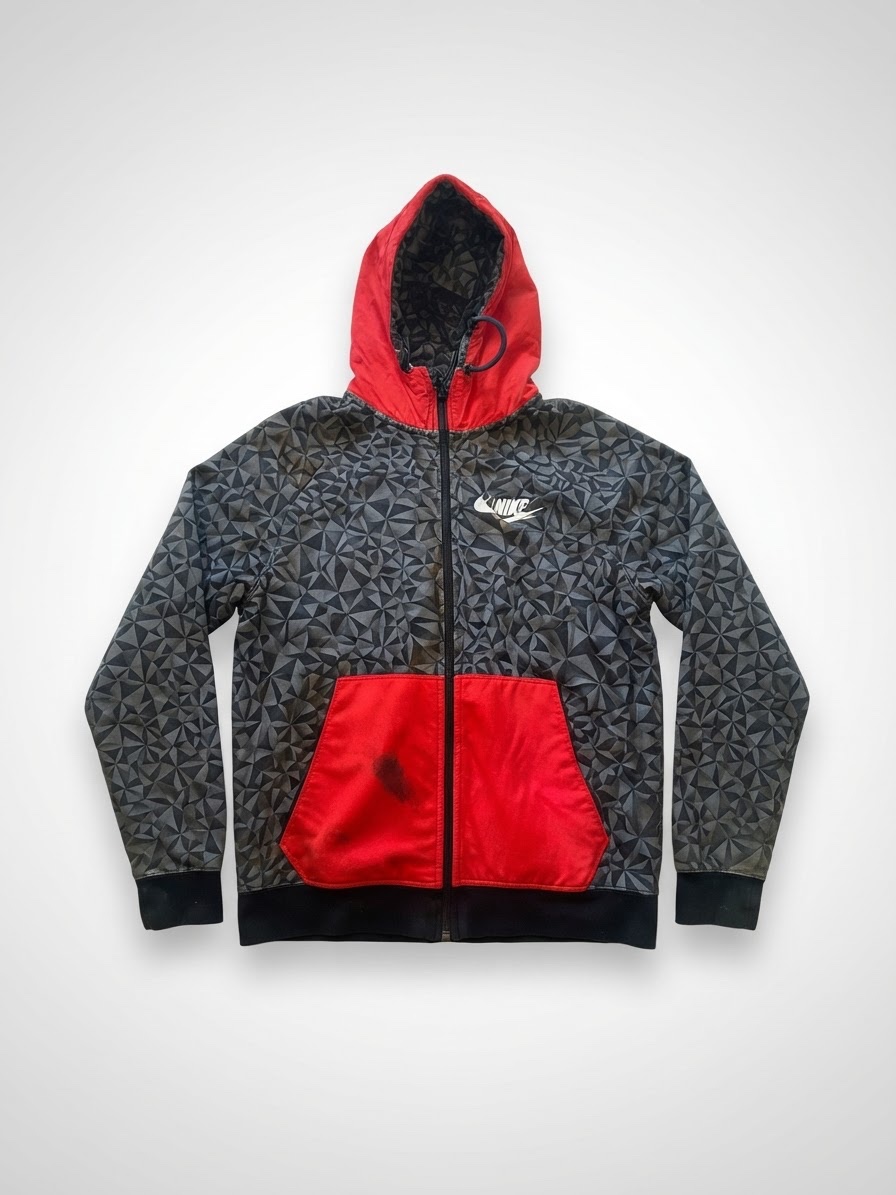 Veste nike rouge et noir