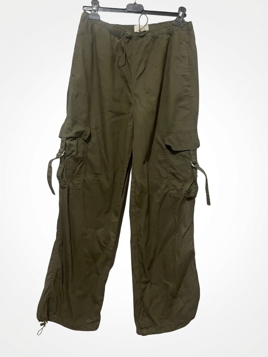 Pantalon femme vert terranova