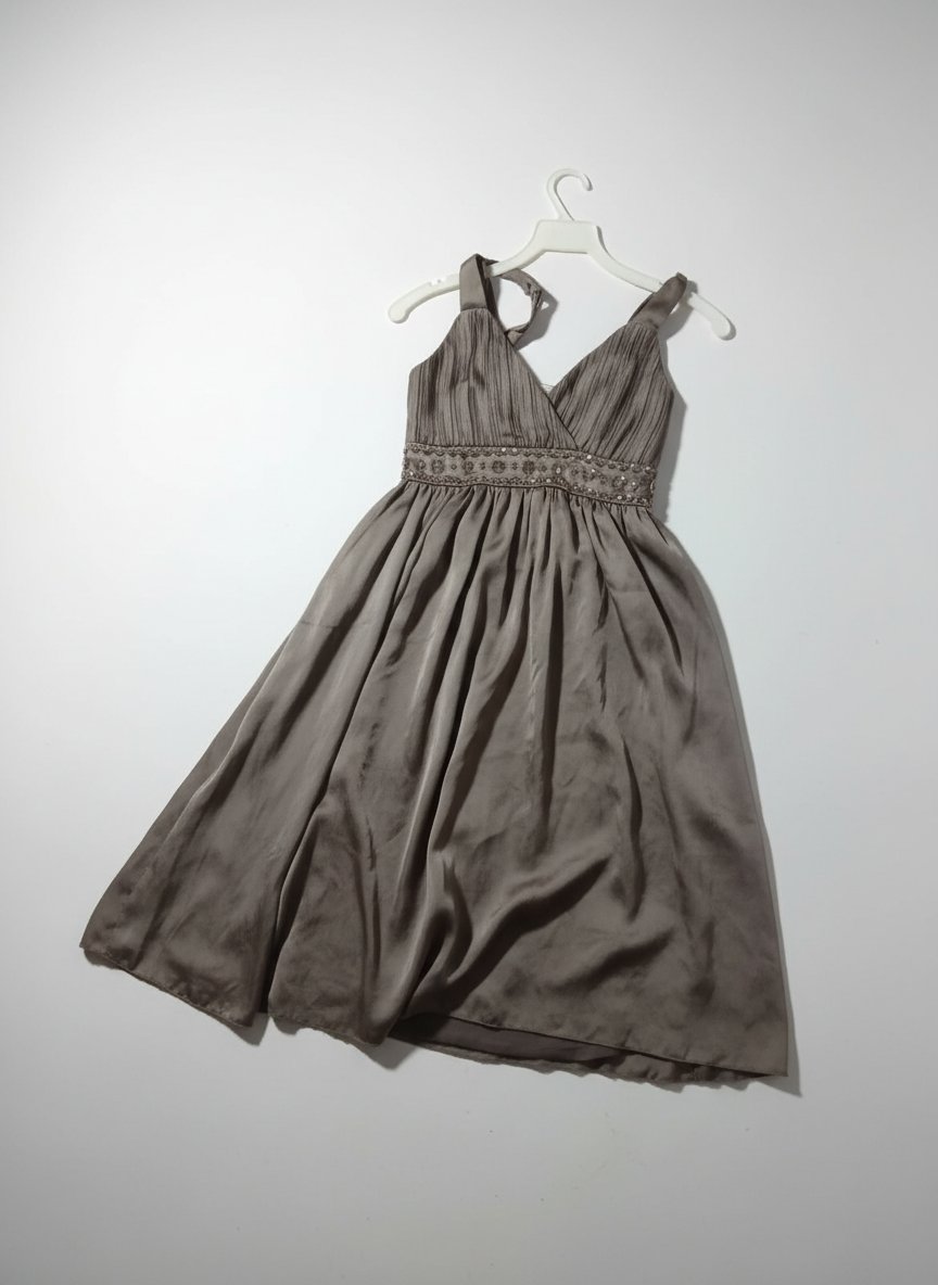 Robe éffet satiné