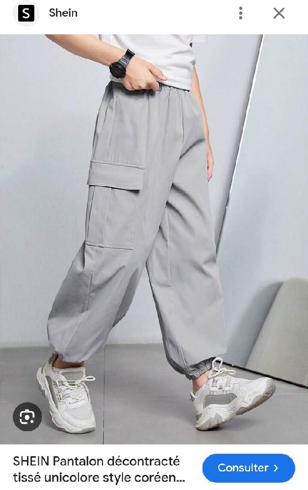 Pantalon cargo shein