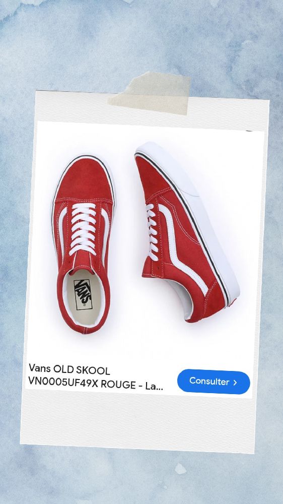 Vans Old Skool rouge