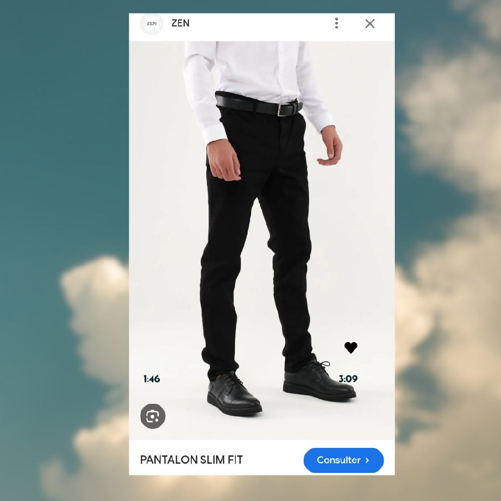 Jean slim fit Zen, presque neuf 