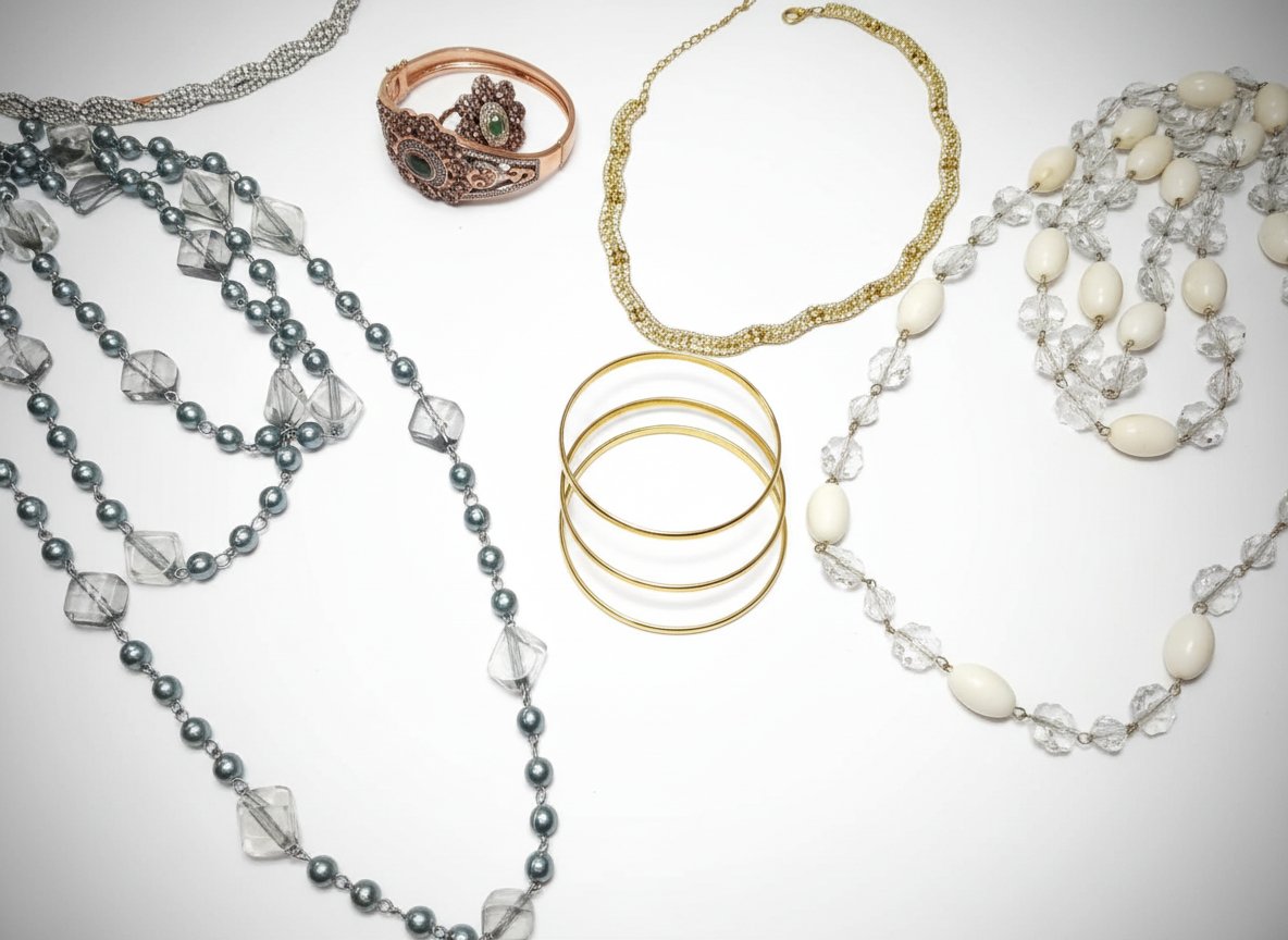 Lot de bijoux en stainless et fashion jewellery 