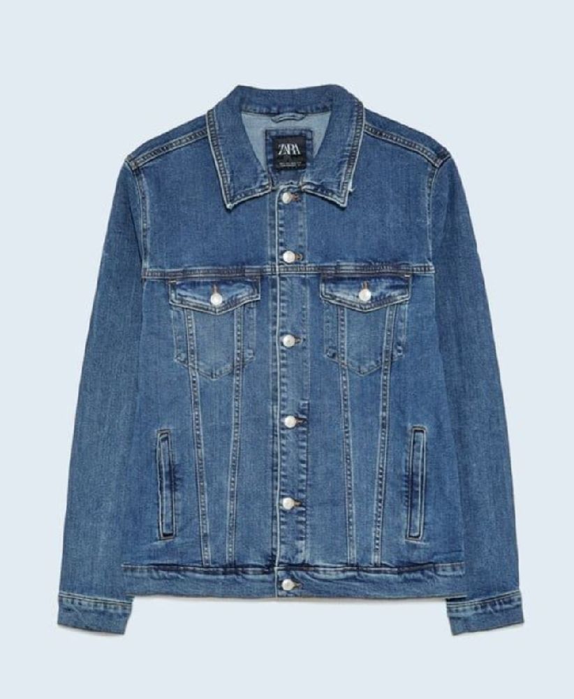 Veste jean ZARA homme