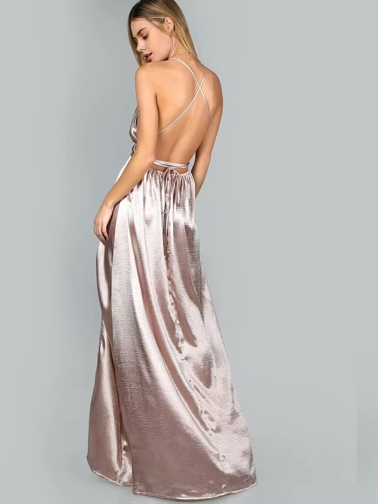 Robe satinee