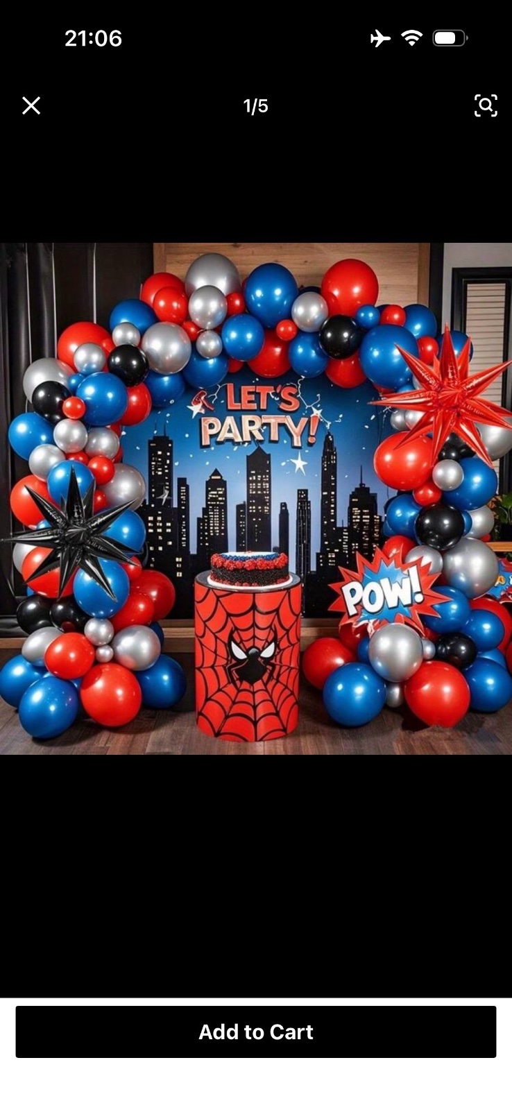 Ballon anniversaire 
