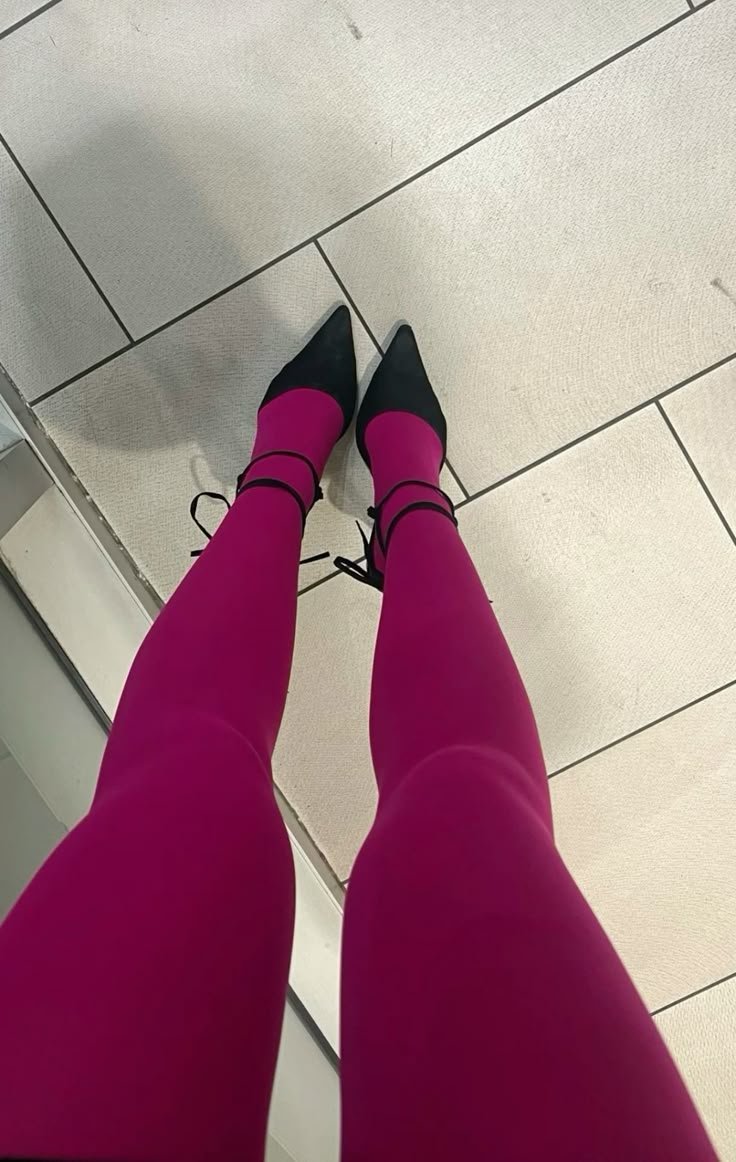 Collant Violet 