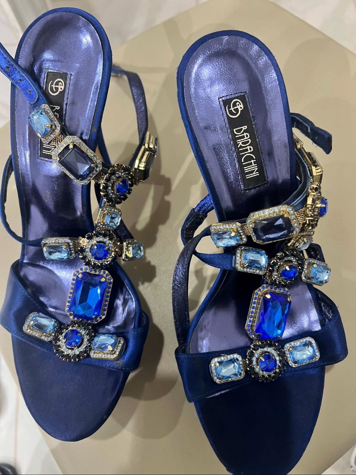 Sandales soirée de marque italienne 