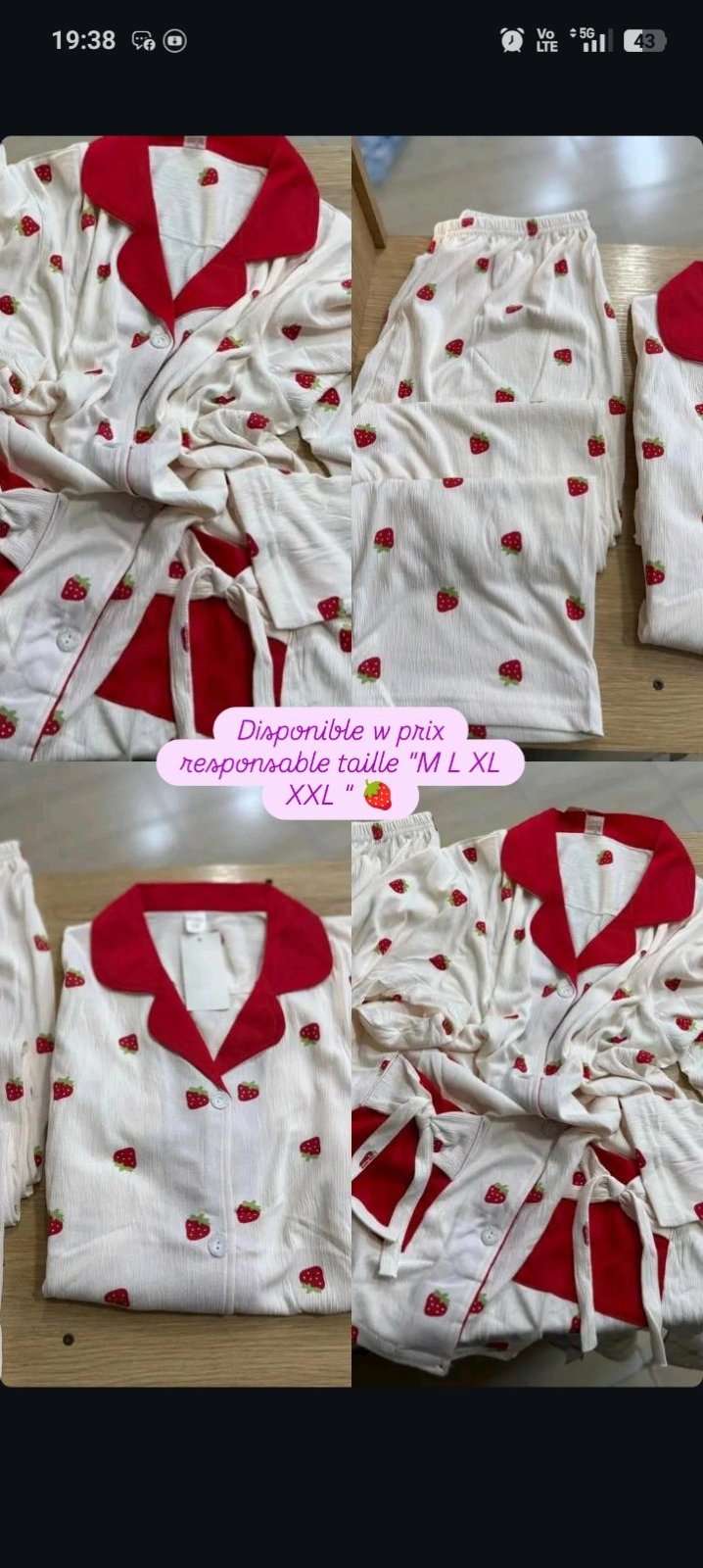 Pyjama tres chic 
