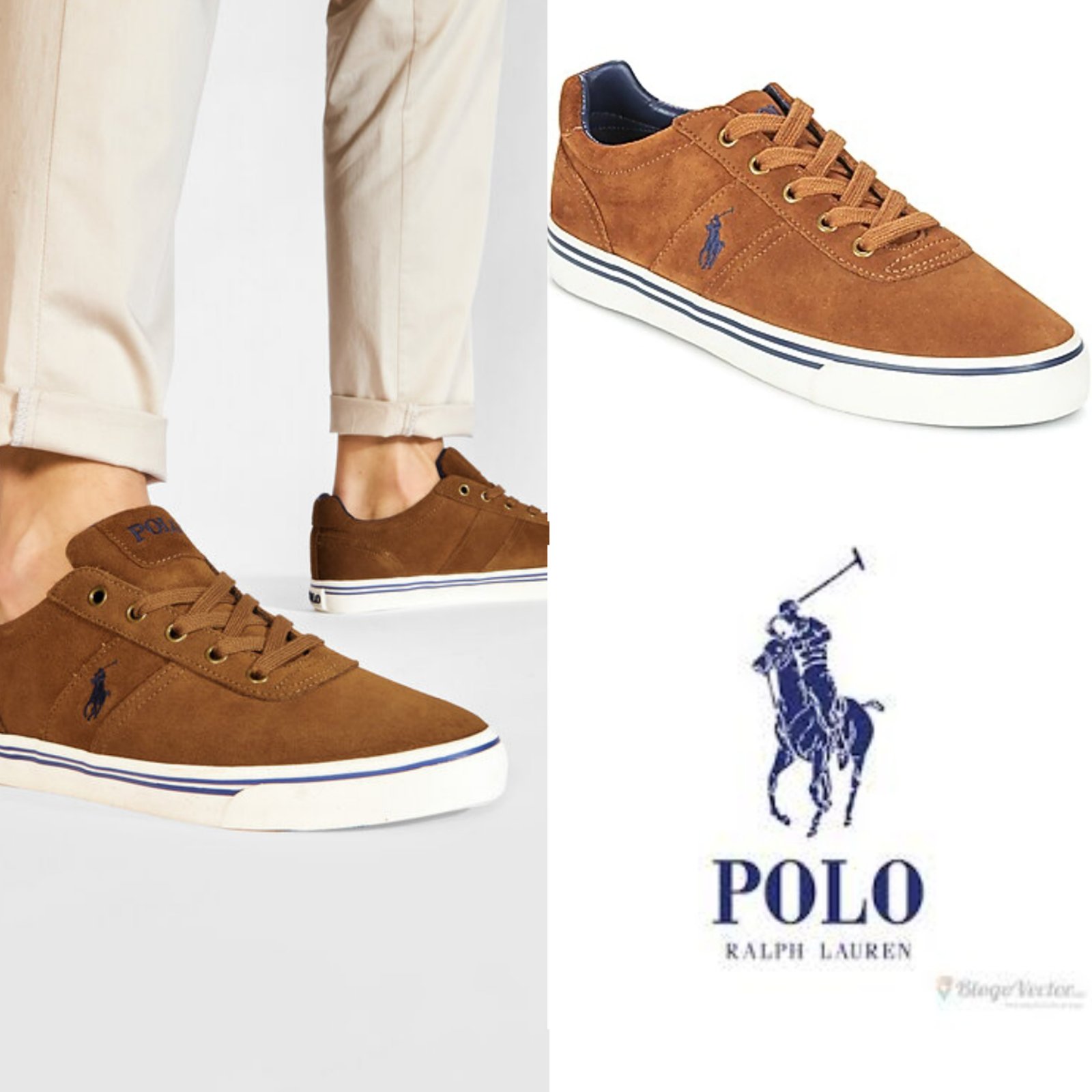 Baskets Ralph lauren