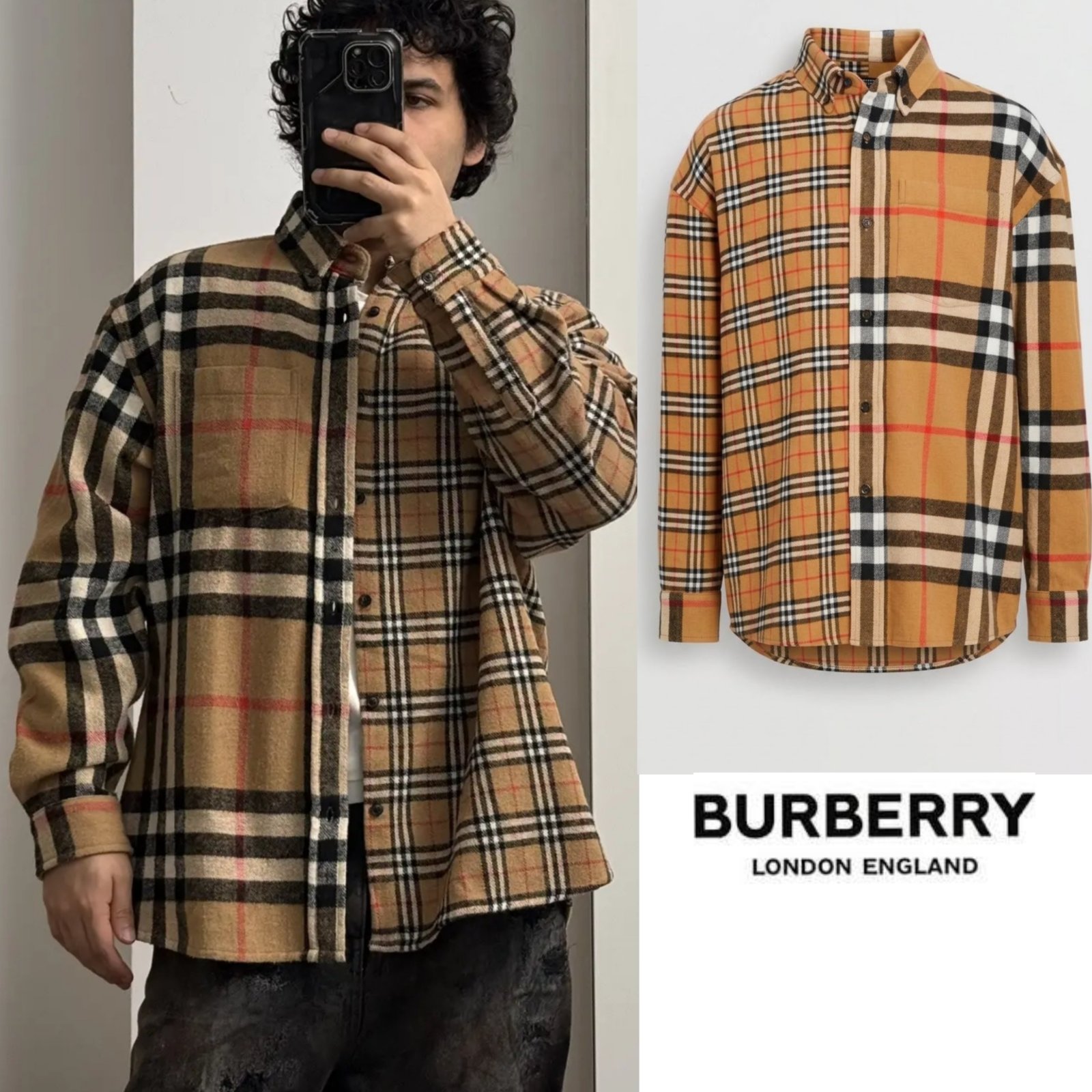 Surchemise burberry
