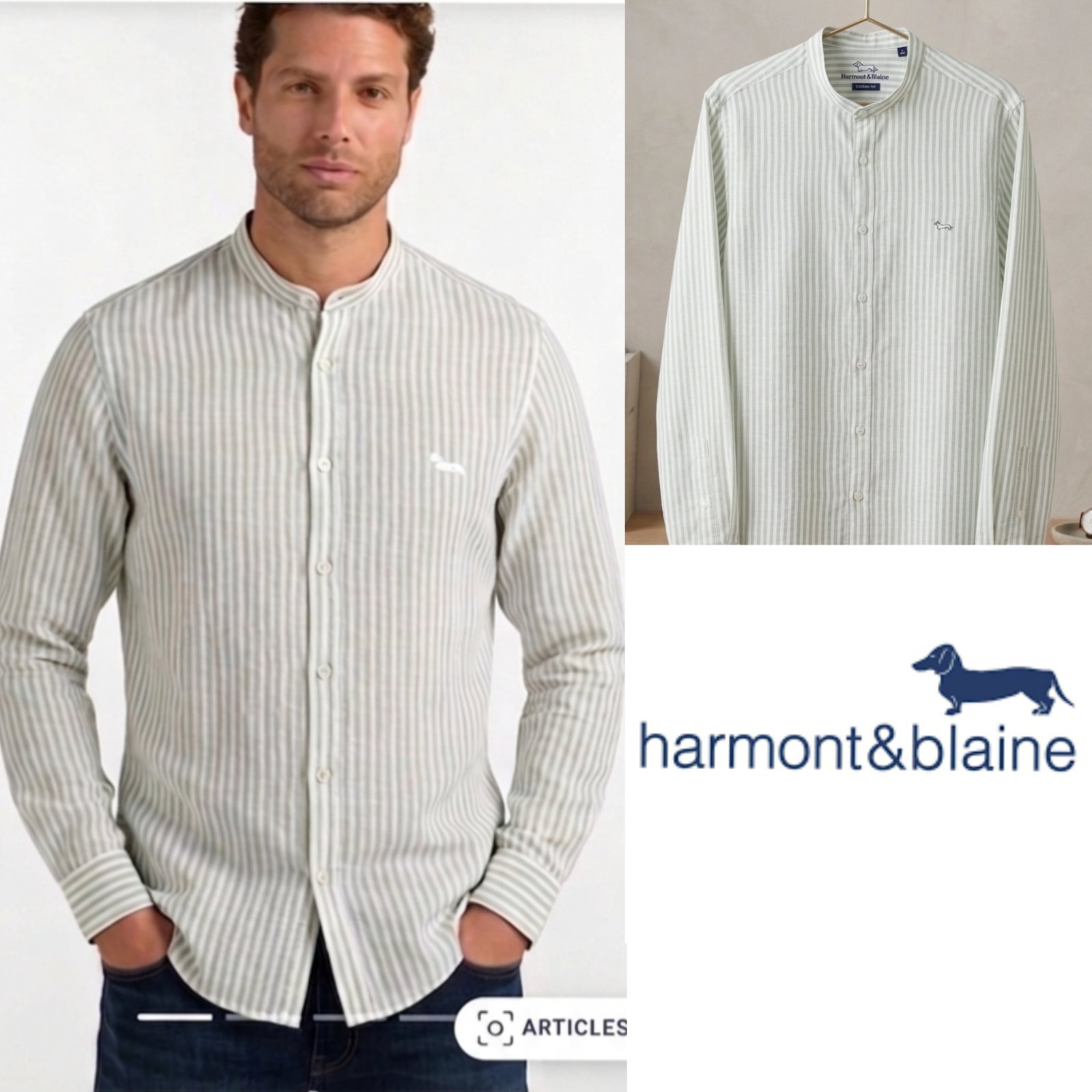 Chemises harmont & blaine 