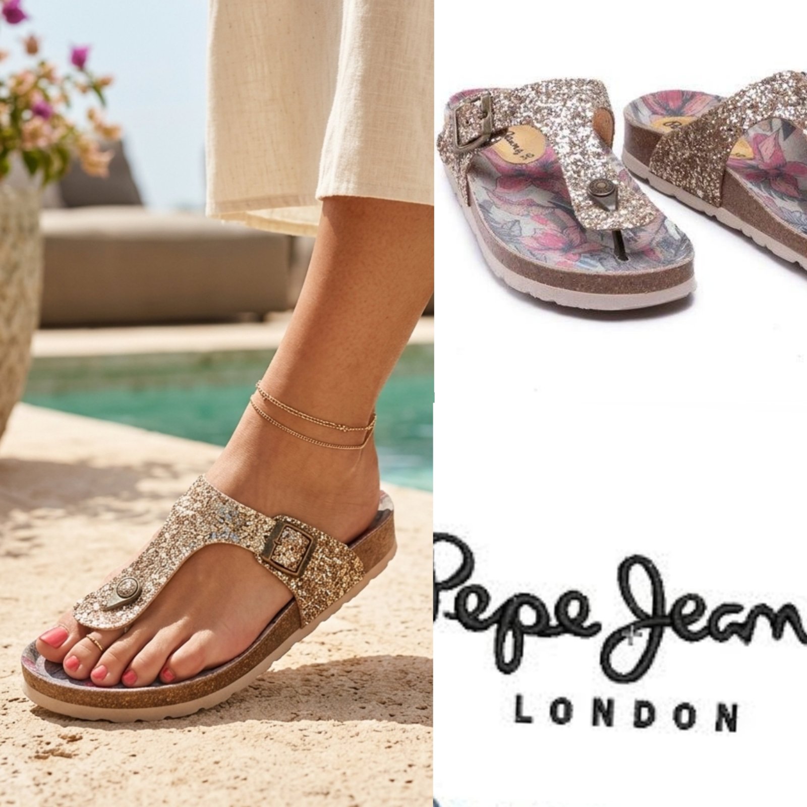 Tongs pepe jeans