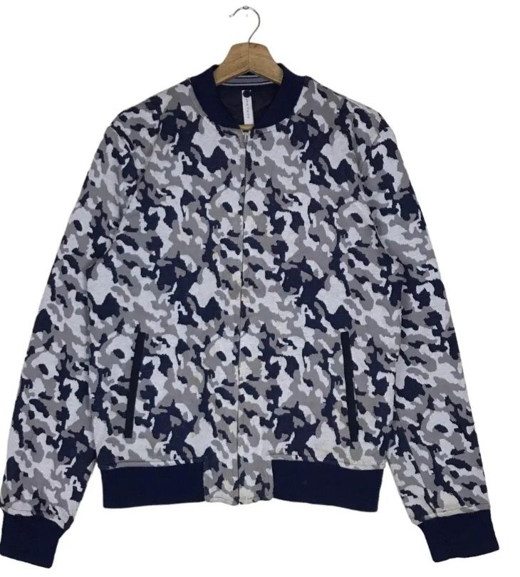  zara camouflage bomber jacket 