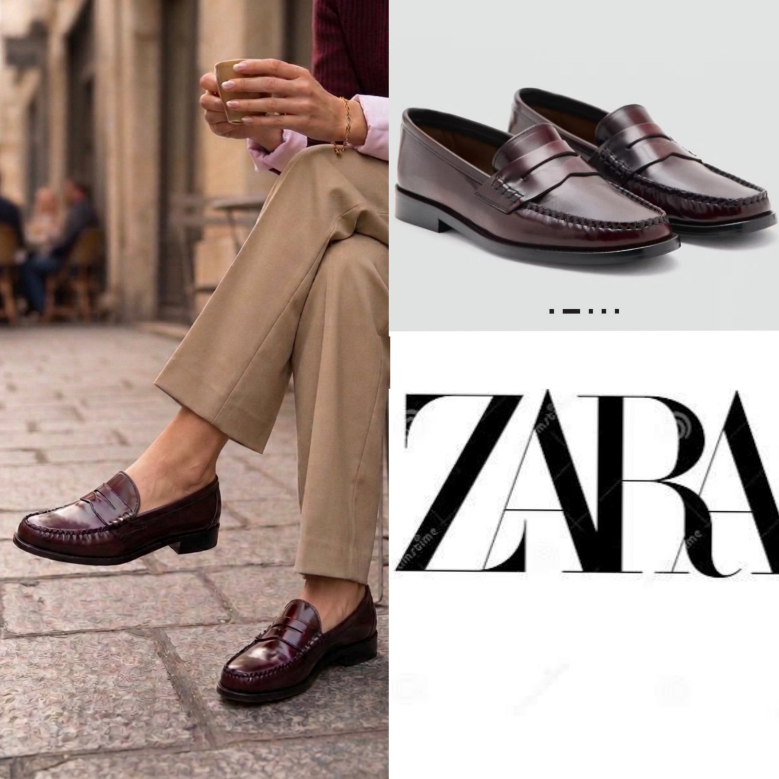 Zara loafers
