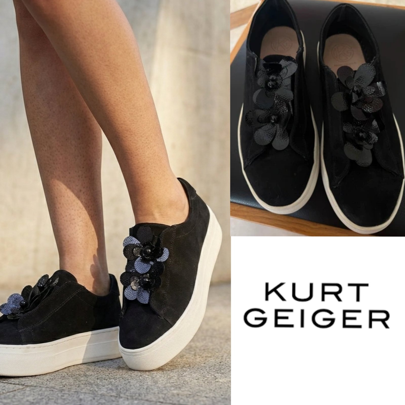 Baskets platform kurt geiger 