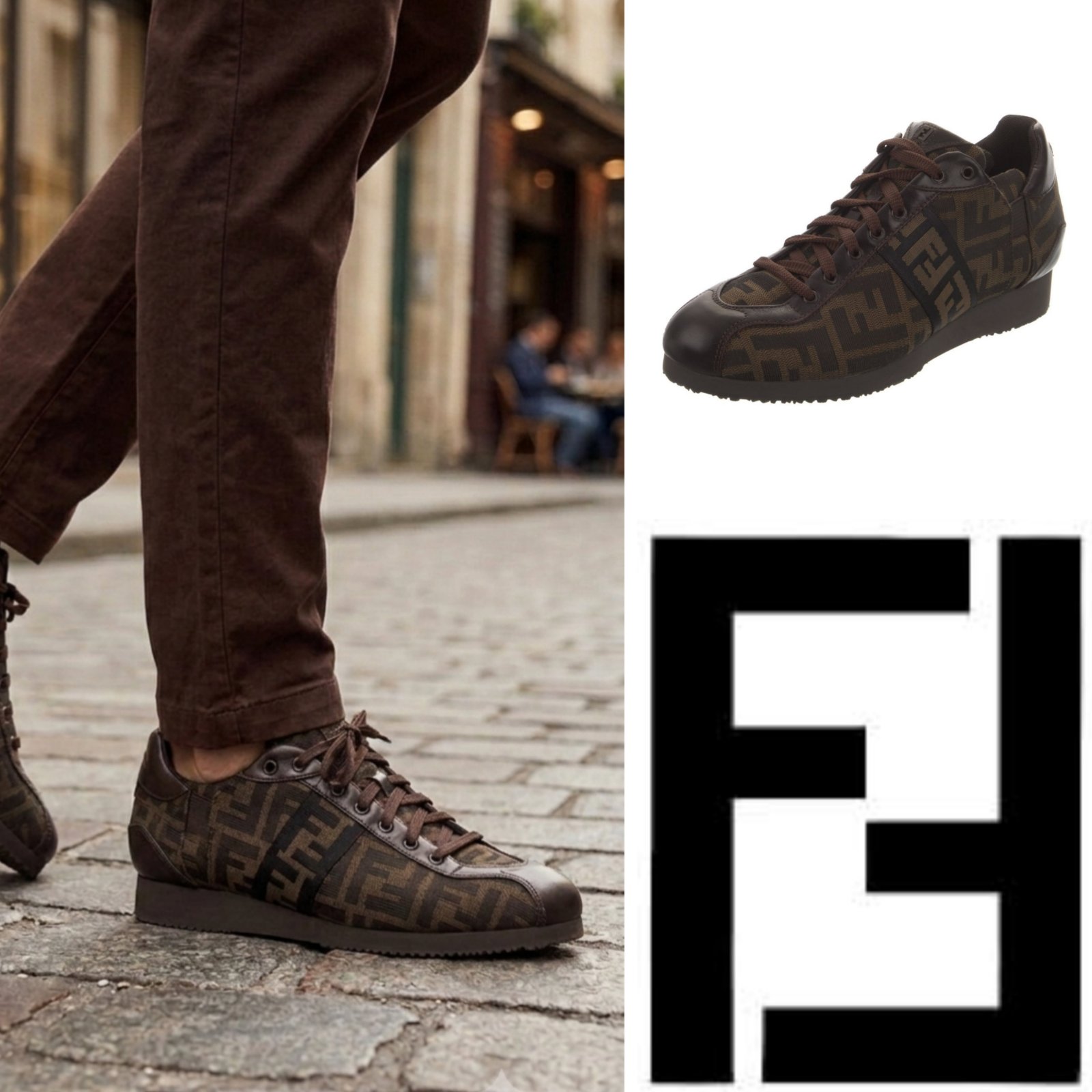 Baskets Fendi
