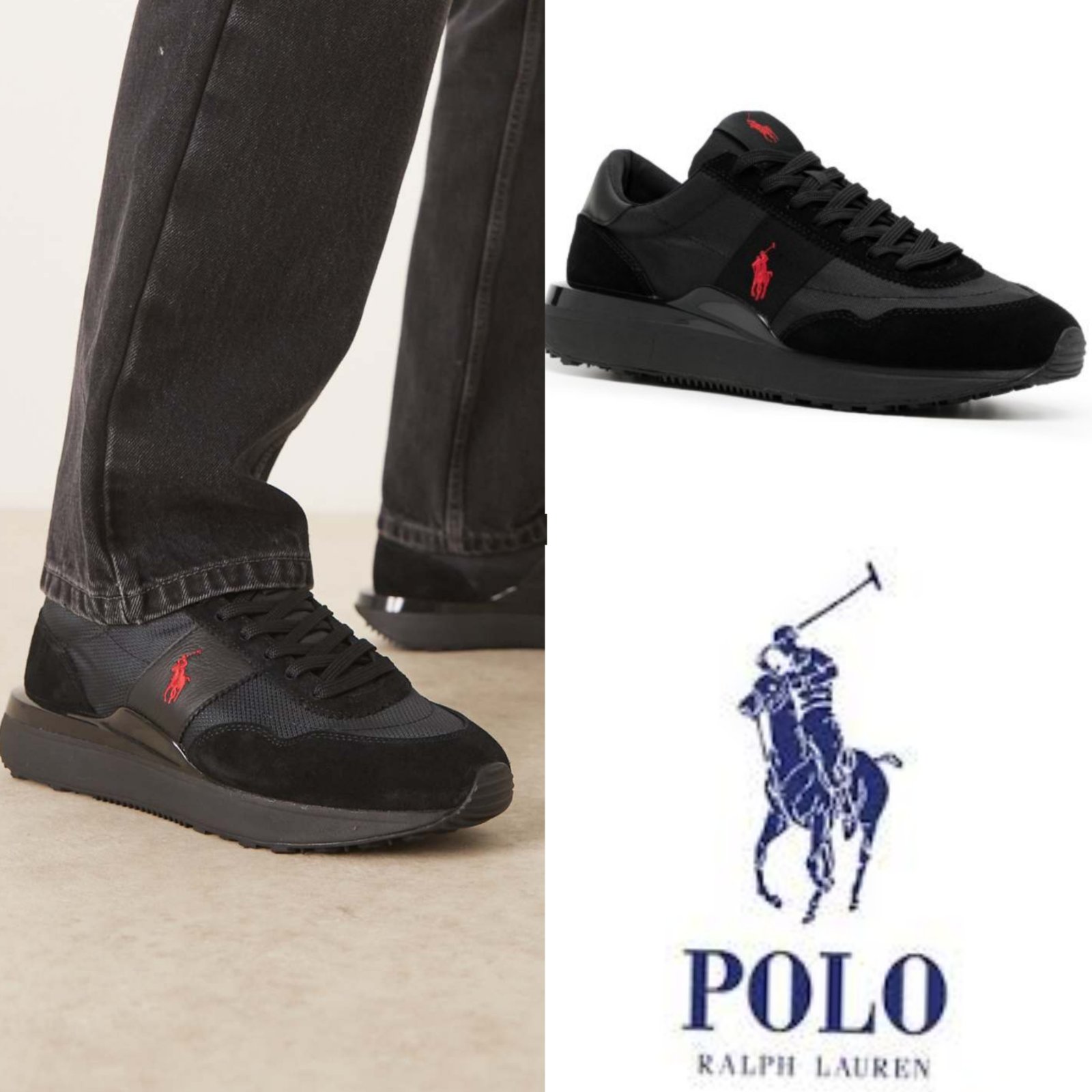 Baskets ralph lauren