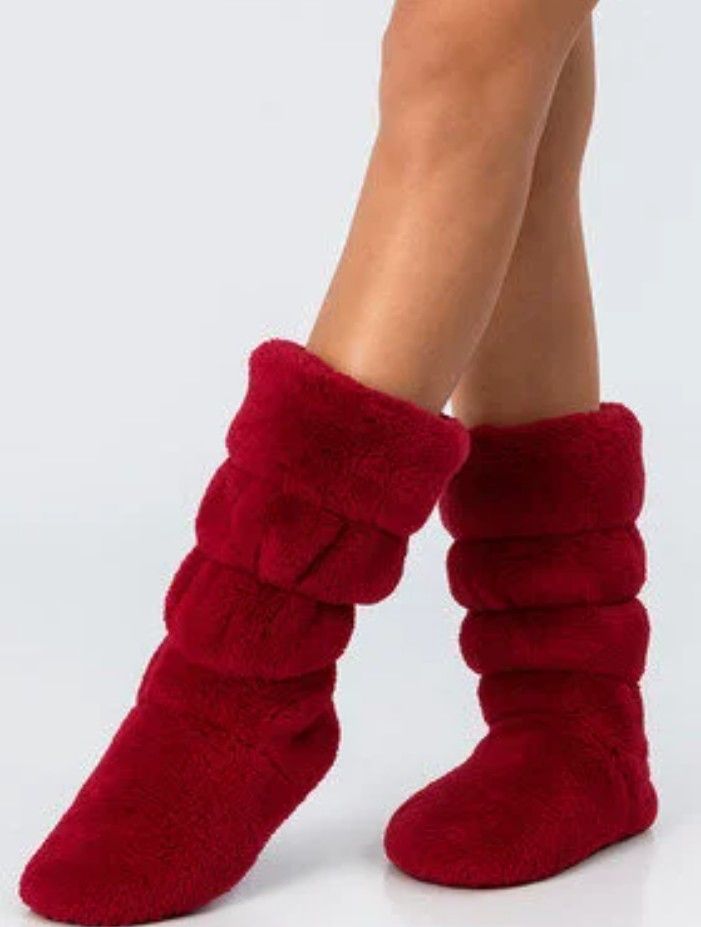 Pantoufle velour 