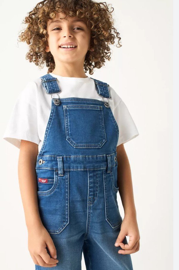 Salopettes en jean pour enfants de la marque Lee Cooper