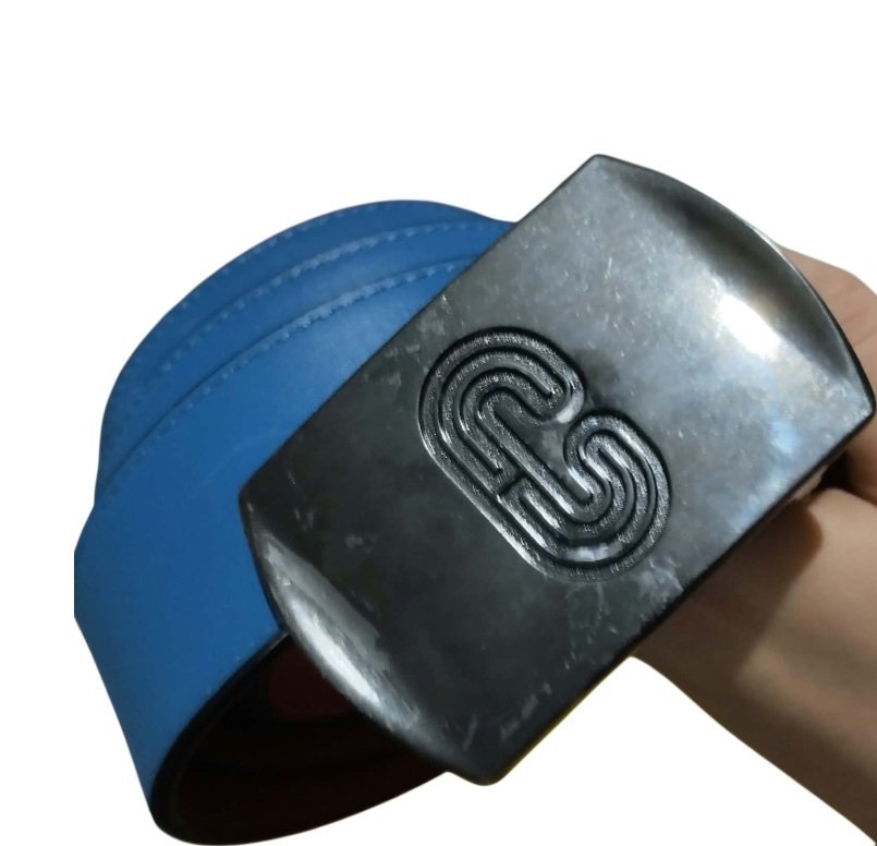 Ceinture coach reversible