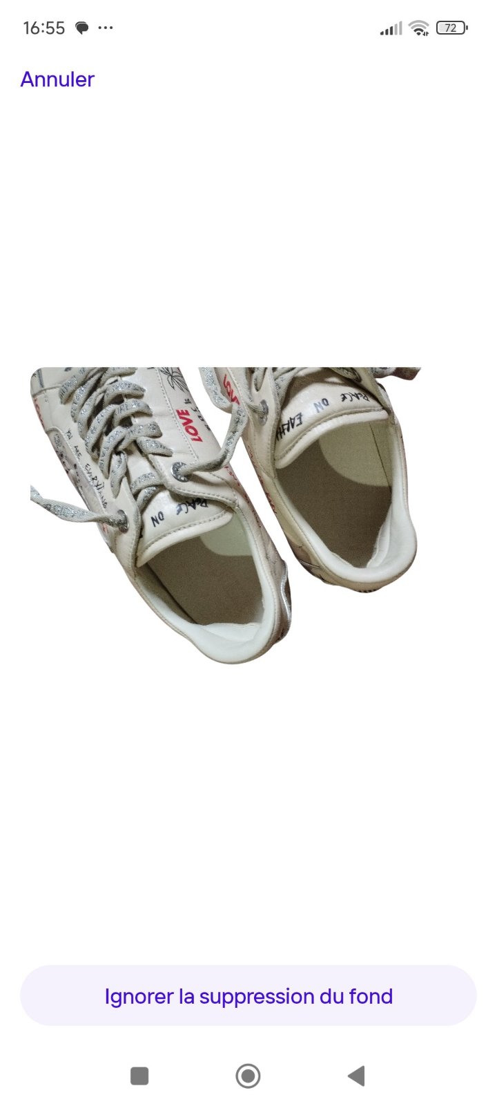 Basket Zadig Voltaire en promo 100 dinars 