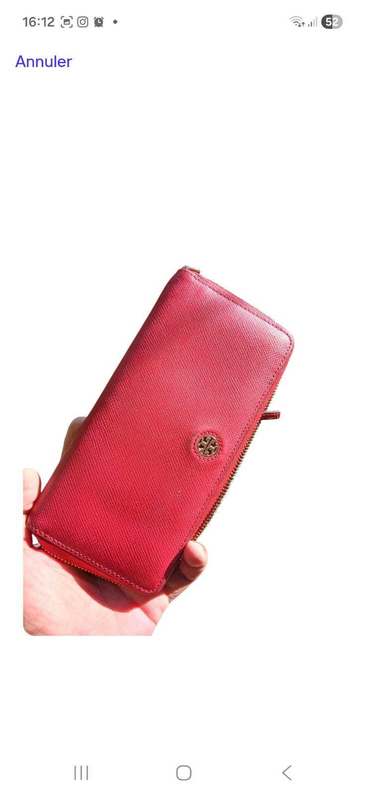 Portefeuille tory bursh