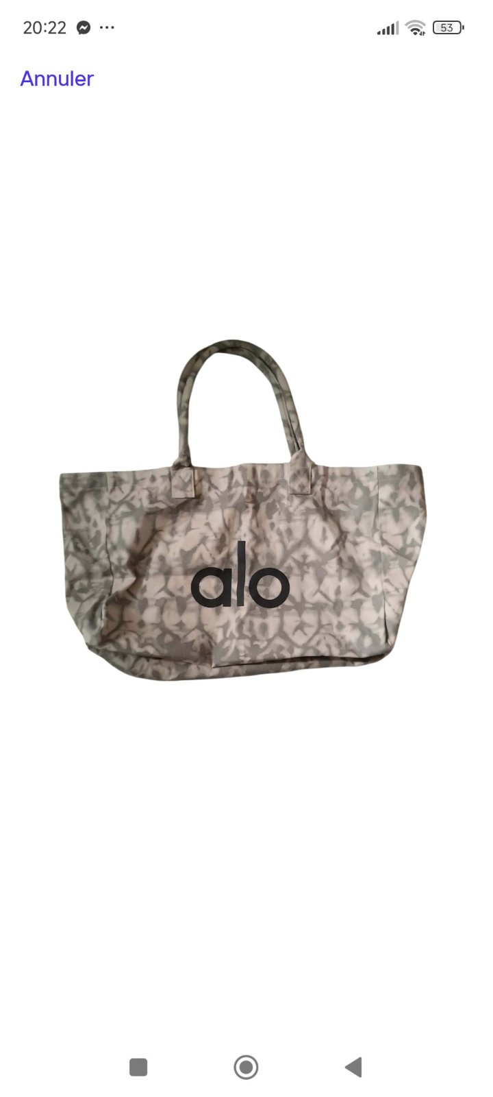 Sac Alo Yoga 