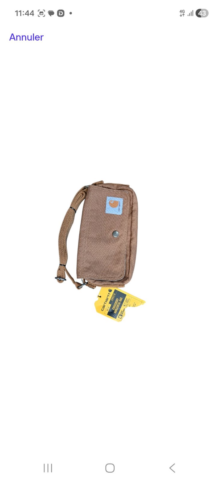 Sac à bandoulière horizontal Carhartt