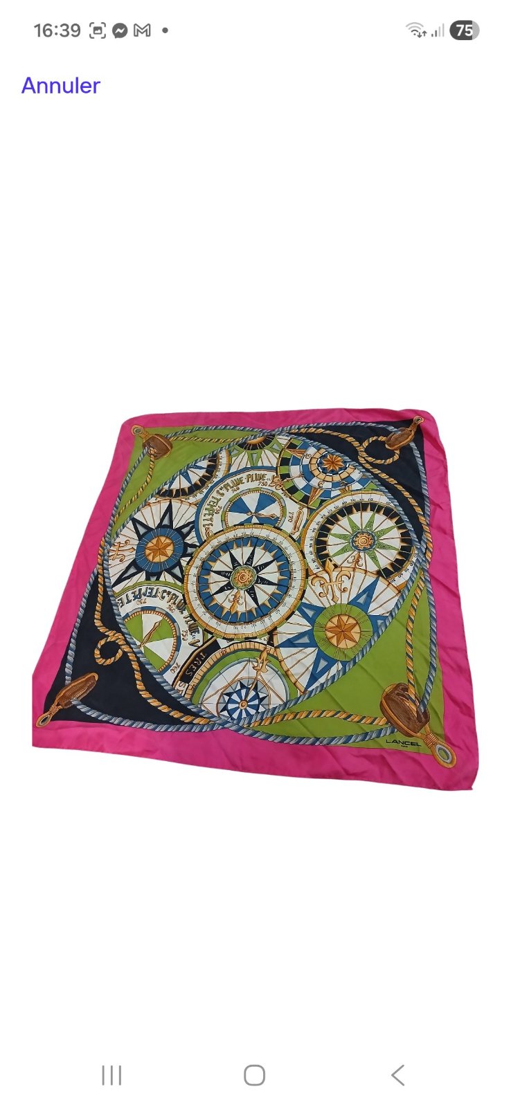 Lot de 7 foulard de marque 