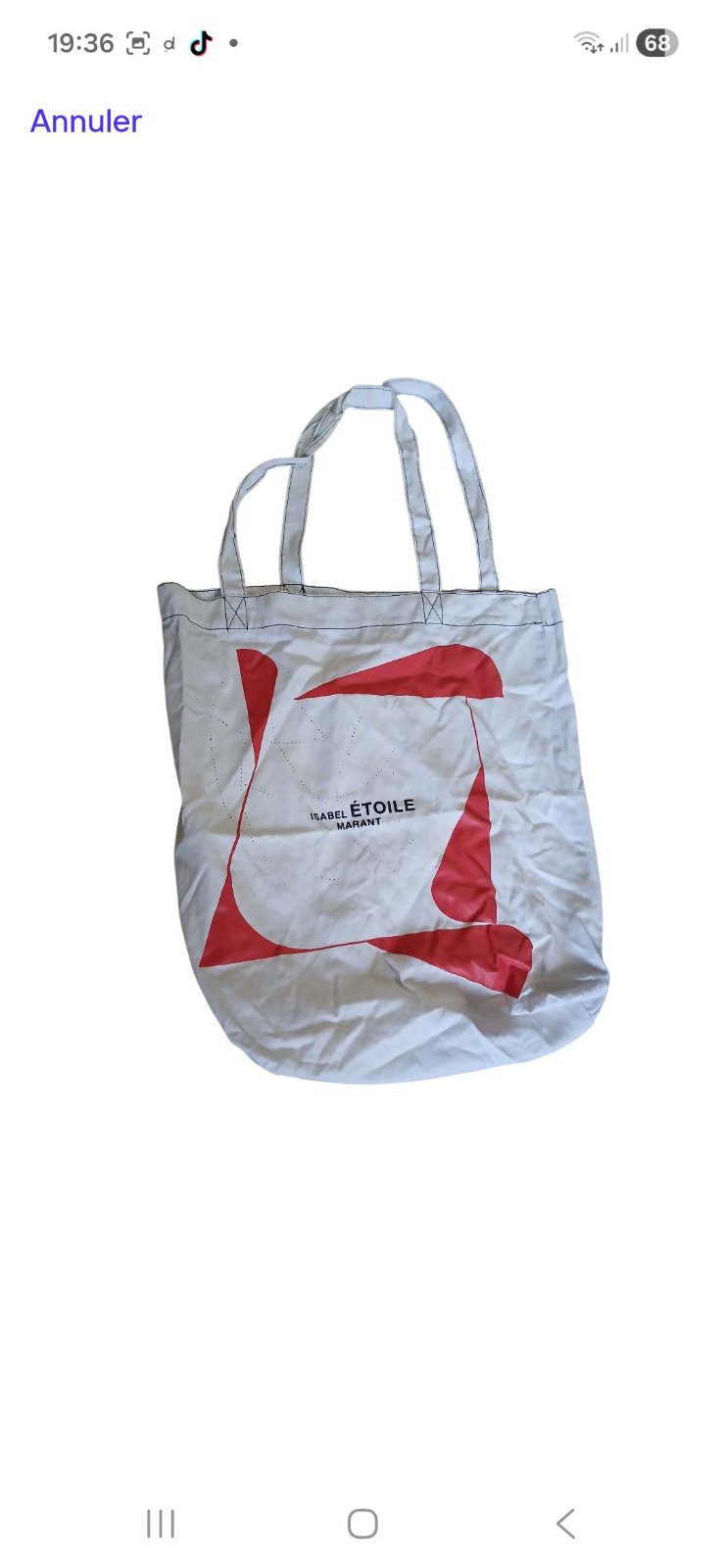 Sac en toile ISabel marant 
