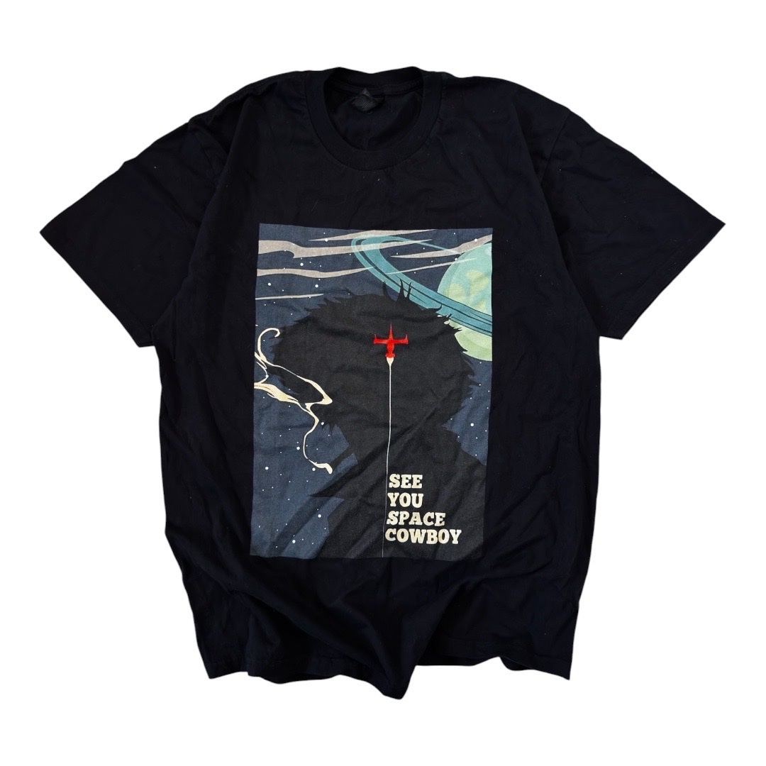 Black T-shirt Cowboy Bebop See You Space 