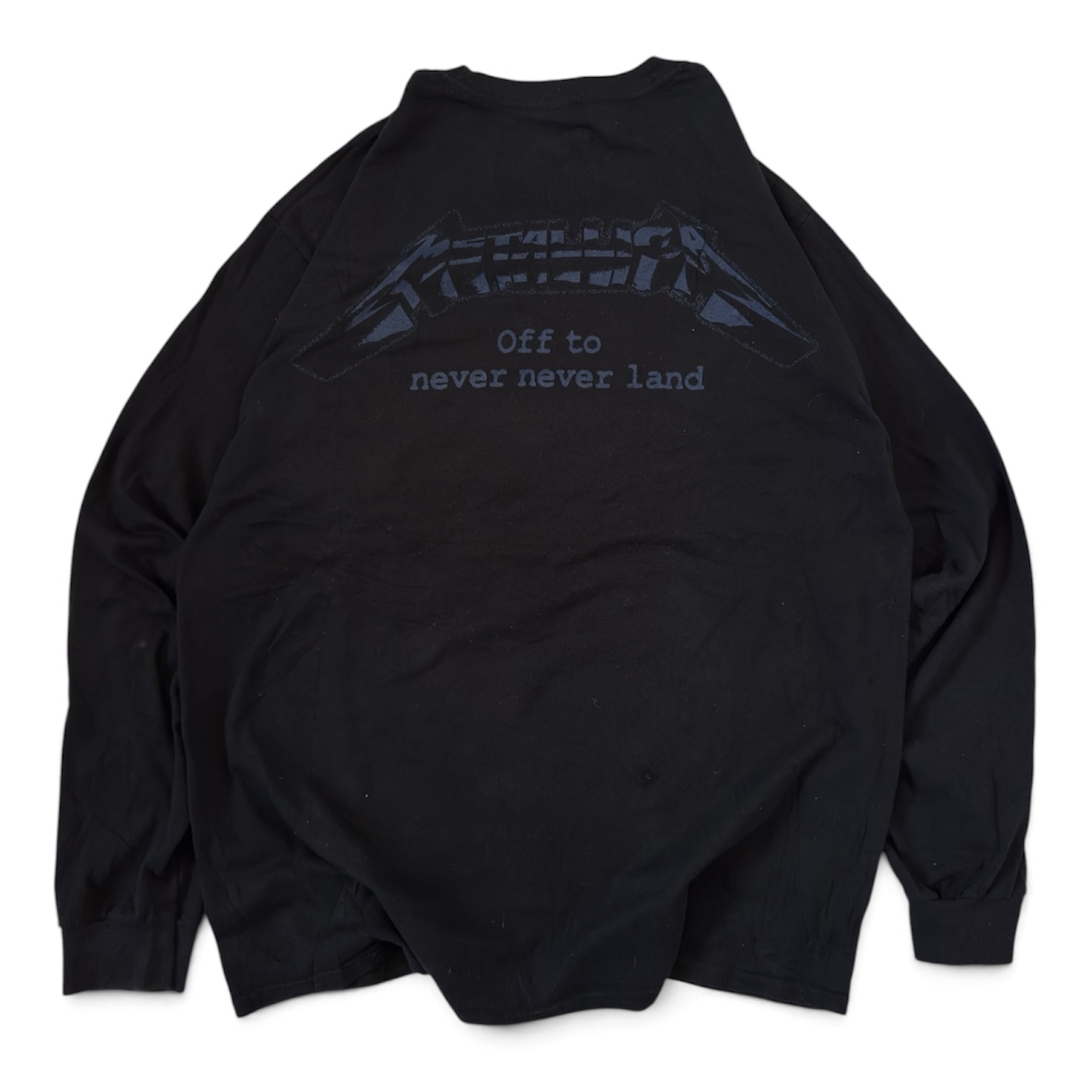 T-Shirt Long Sleeve Metallica “Off to never never land”(UNISEX)