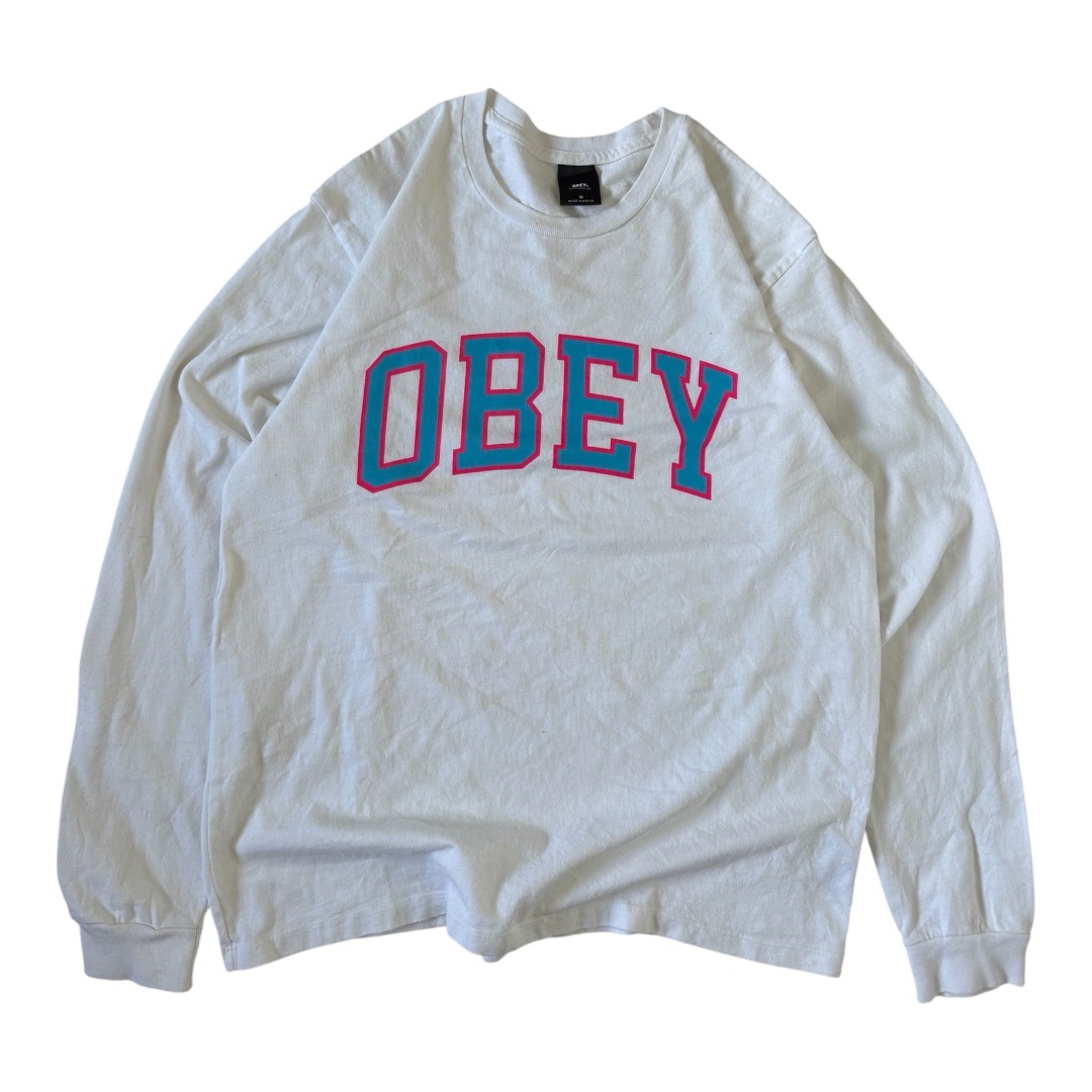 Obey Long Sleeve T-Shirt(UNISEX)