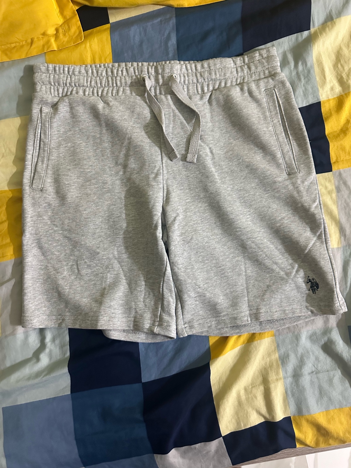 Short polo xxl gris 
