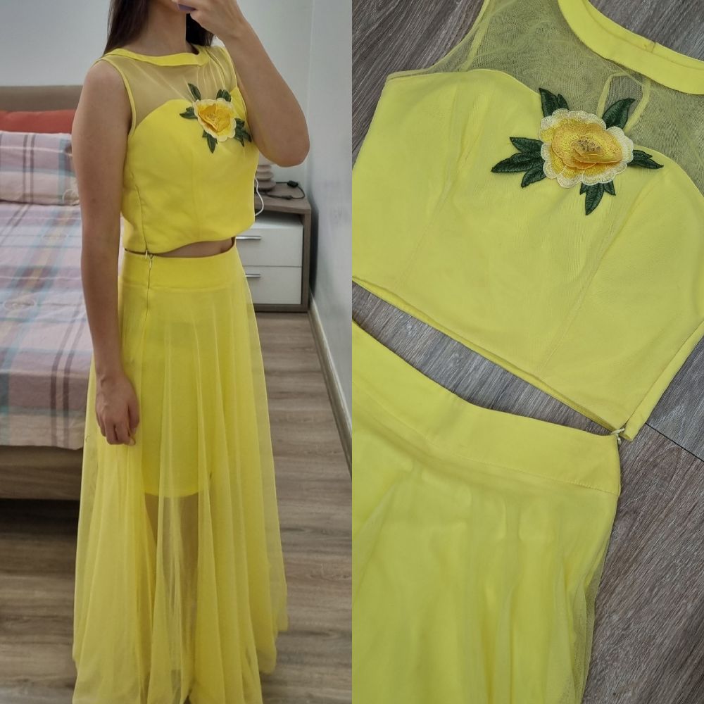 Ensemble jaune