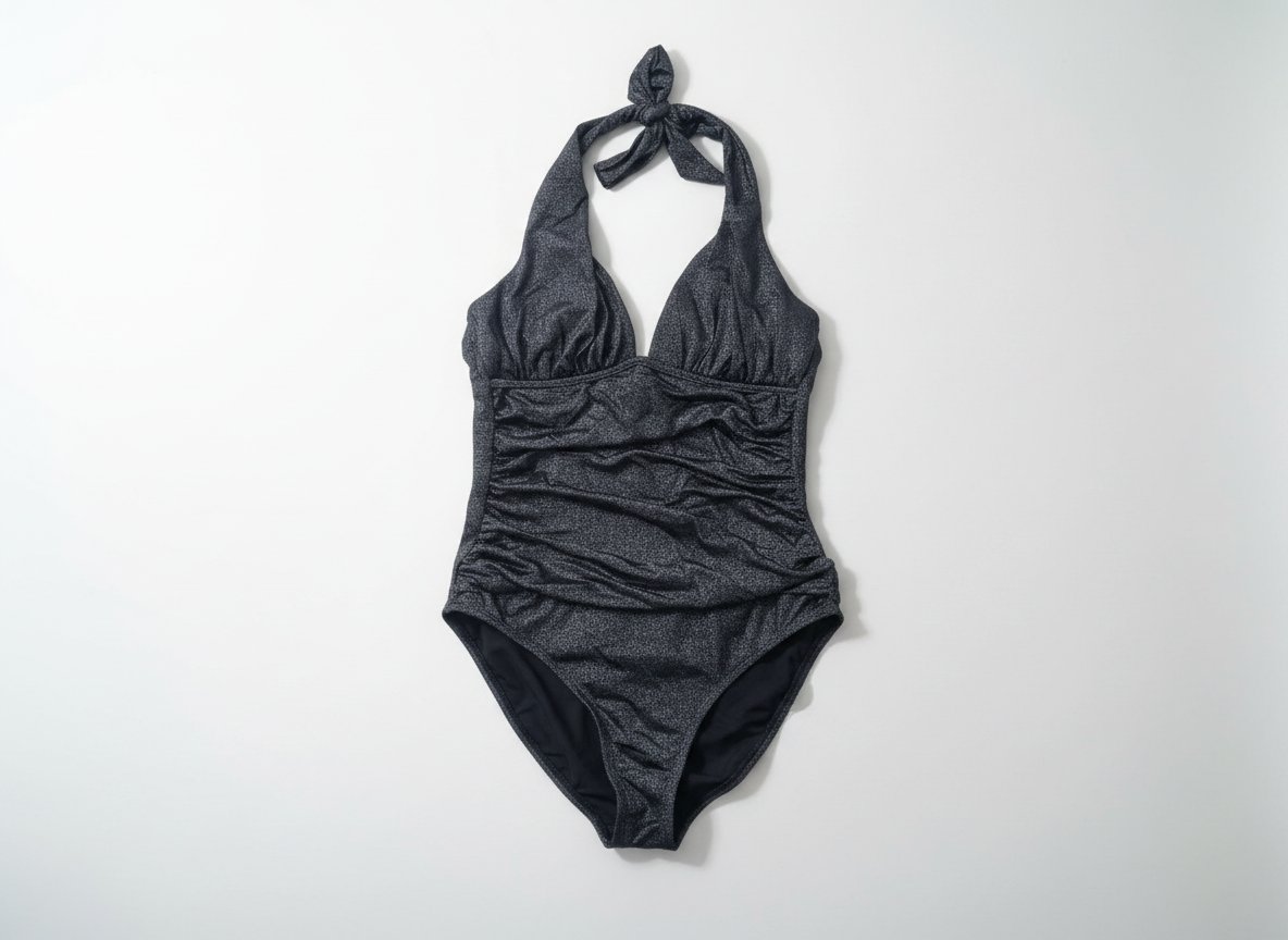Maillot noir pailleté 