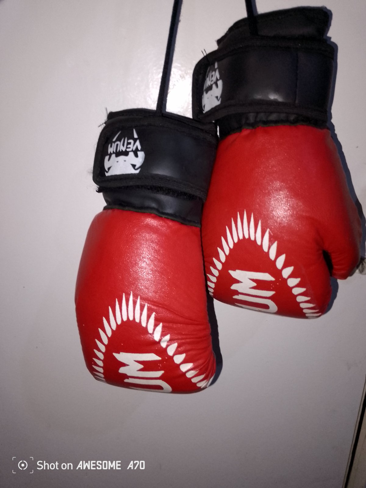 Gants de boxe Venum rouges