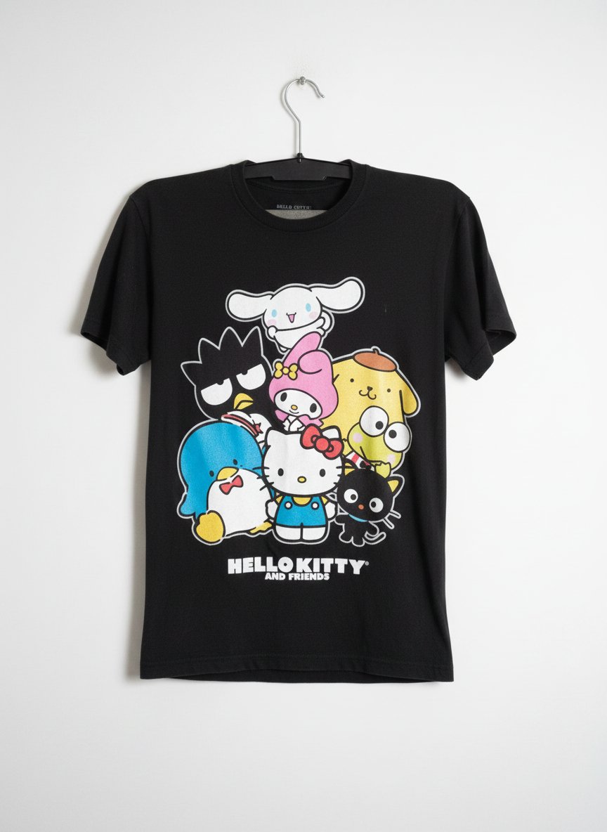 Black hello kitty t-shirt 