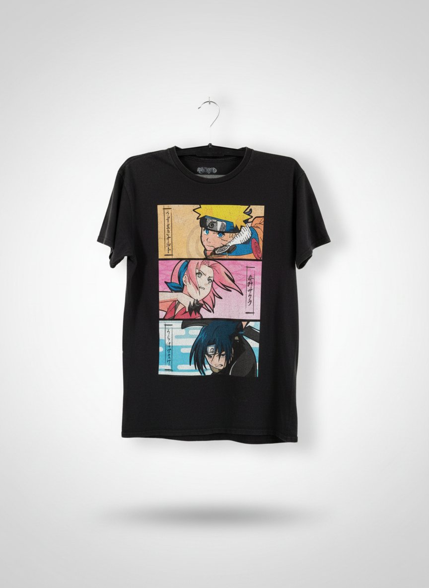 Black Naruto t-shirt 