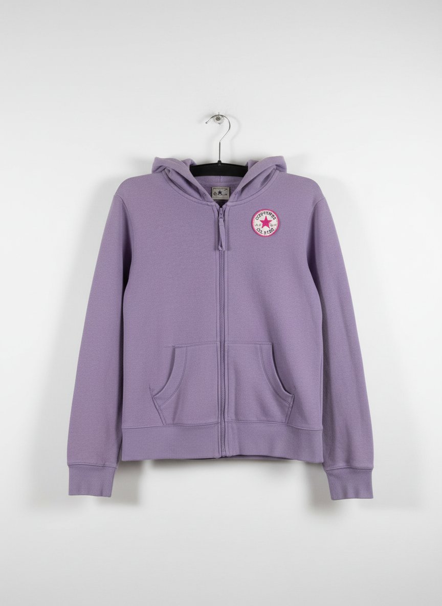 Purple Converse hoodie 